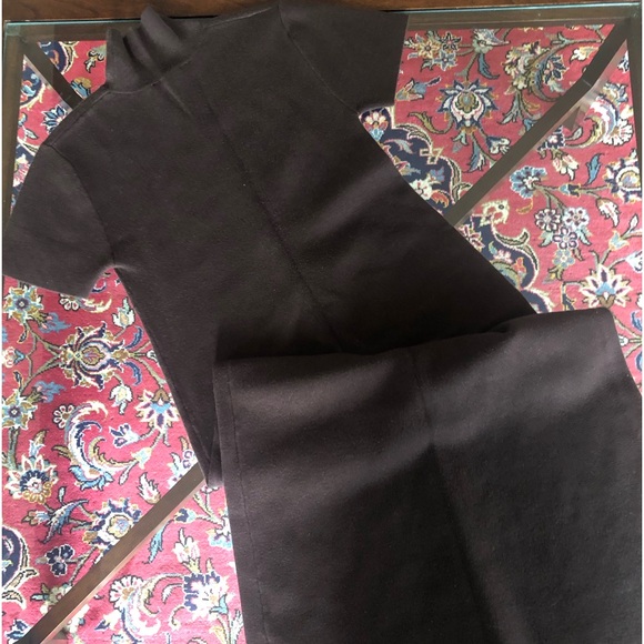 Zara knit midi dark brown - Picture 4 of 4